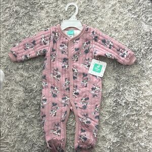 Disney Pink Cartoon Animal Footie Pajama